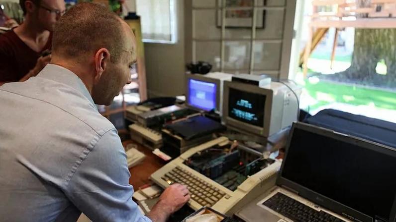 Jordan Mechner copying Prince of Persia source code