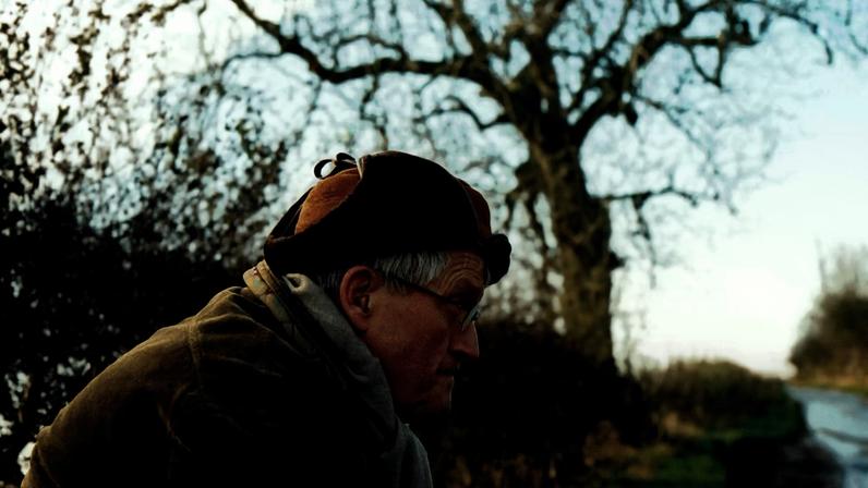 David Hockney at Woldgate in Yorkshire, England, in 2005