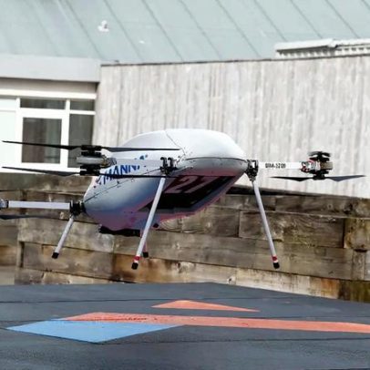 Parceria da Samsung aponta futuro de entrega por drones em uma cidade irlandesa