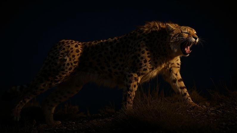 Population estimates for the critically endangered Asiatic cheetah (Acinonyx jubatus venaticus) vary, but experts say fewer than 30 may remain. Image by Ehsan Kamali via Wikimedia Commons (CC BY 4.0).