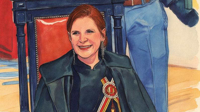 A ministra Maria Elizabeth Rocha é a primeira mulher a comandar o STM (Foto: José Cruz/Agência Brasil)