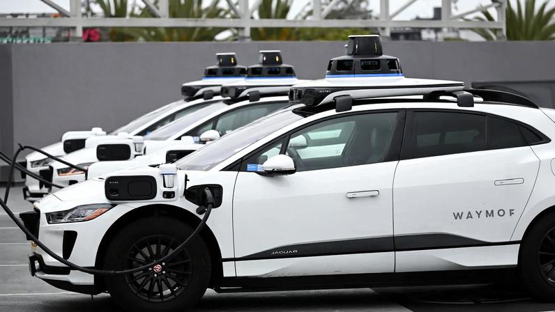 Waymo robotaxis