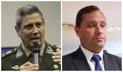 Trama golpista: Braga Netto e Mauro Cid passarão por acareação no STF. (Foto: Agência Brasil; e STF)