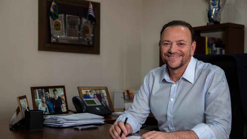 Edinho Silva, favorito para ser eleito presidente do PT em julho (Foto: Lucas Tannuri/Prefeitura de Araraquara)