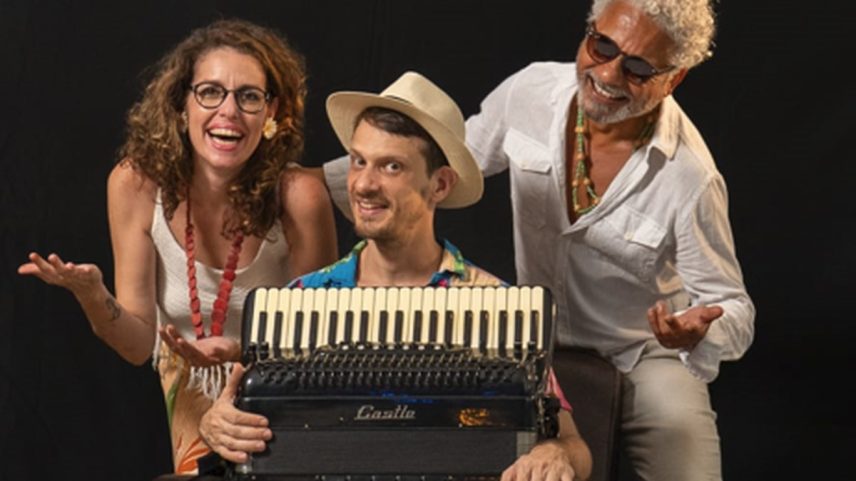 Trio Samburá. Grupo se apresentará no Festival Eita!, na Praia do Flamengo (Foto: Divulgação)
