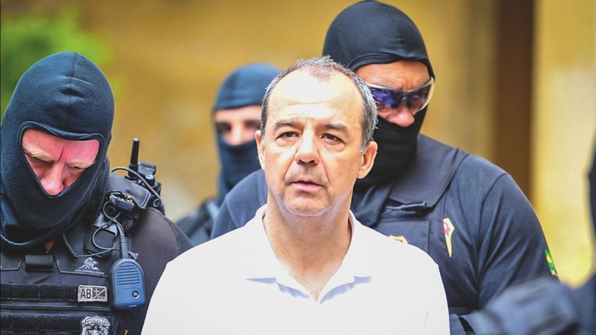 Sérgio Cabral, ex-governador do Rio de Janeiro. (Foto: Jason Silva/AFP)