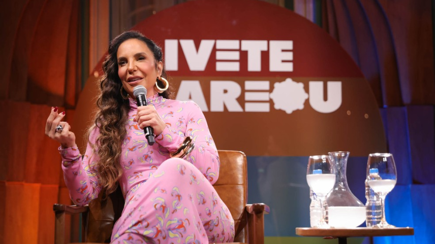 Em coletiva, Ivete contou mais sobre seu passado e a conexão com a música nordestina - Foto/Reprodução: Brazil News