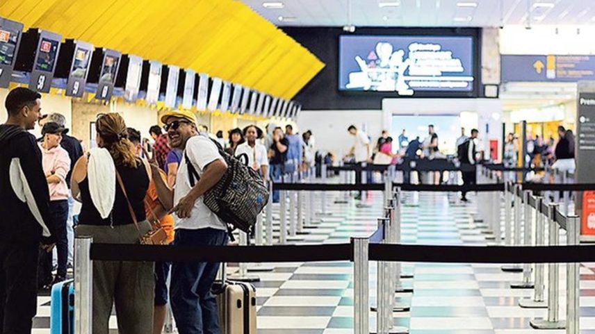 Aeroporto de Congonhas, em São Paulo: Voa Brasil não emplacou (Foto: Maria Isabel Oliveira/Agência O Globo)