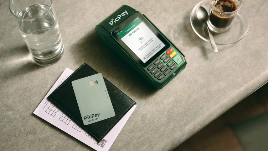 Maquinha de cartão do PicPay (Foto: Divulgação)