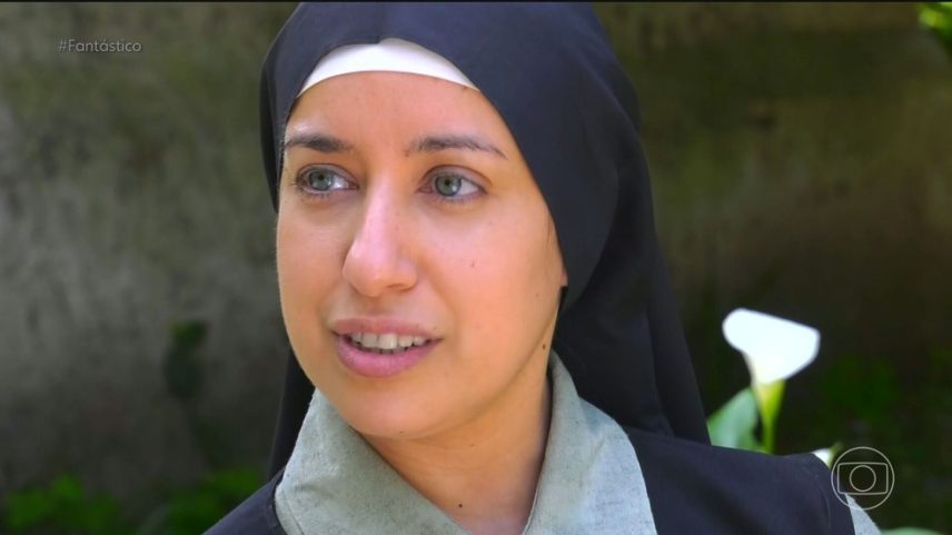 Freira brasileira entra na Justiça italiana após ser afastada de mosteiros por carta anônima (Foto: Reprodução/TV Globo)