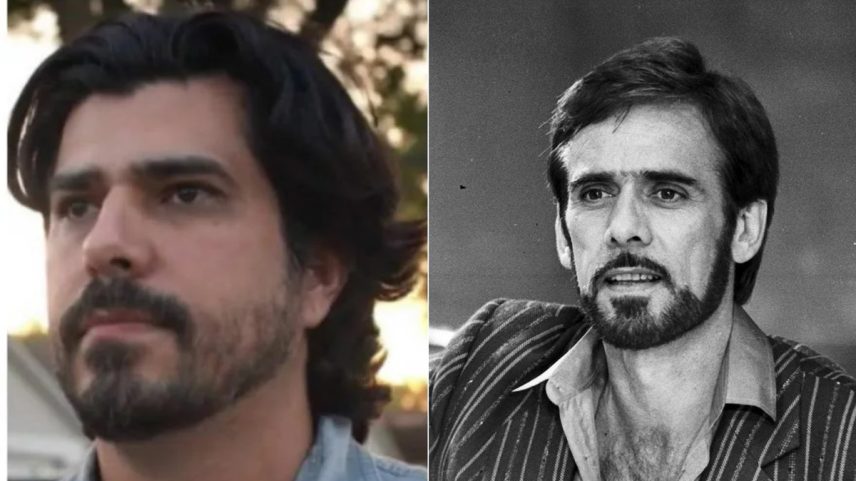 Francisco Cuoco fez teste de DNA após modelo afirmar ser seu filho, fruto de um affair do passado (Foto: Reprodução e Acervo/TV Globo)