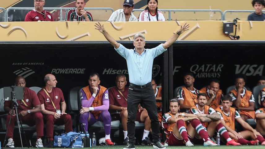 Renato Gaúcho ficou insatisfeito com a falta de foco dos jogadores do Fluminense (Foto: MARCELO GONÇALVES / FLUMINENSE F.C.)