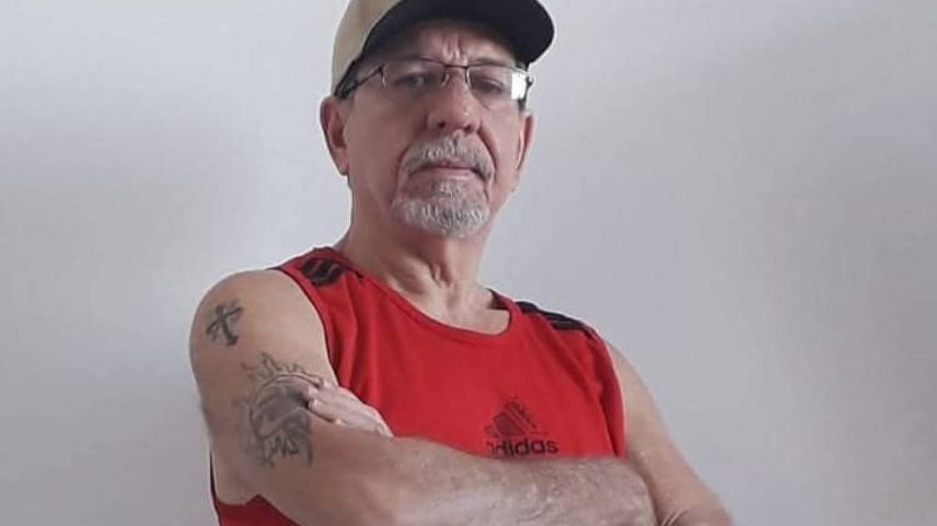 Robson de Carvalho Costa estava internado para se tratar da dependência química (Foto: Leitor)