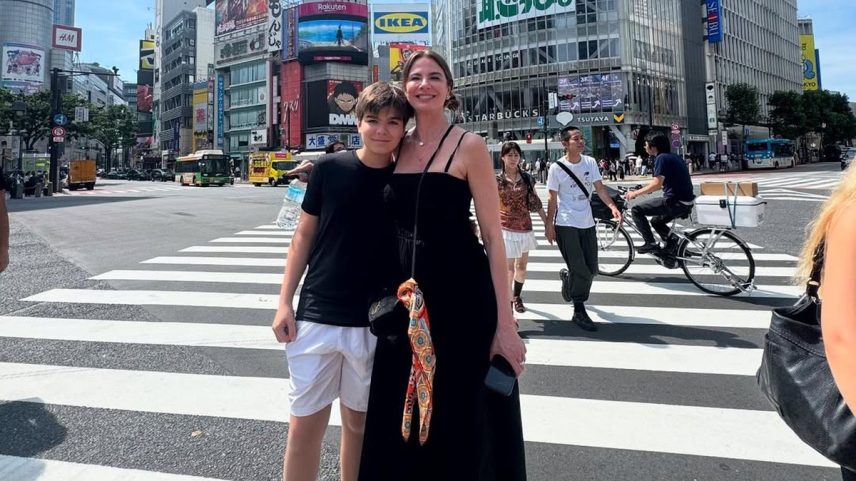 Luciana Gimenez abre álbum de viagem ao Japão com o filho mais novo (Foto: Reprodução/Instagram)
