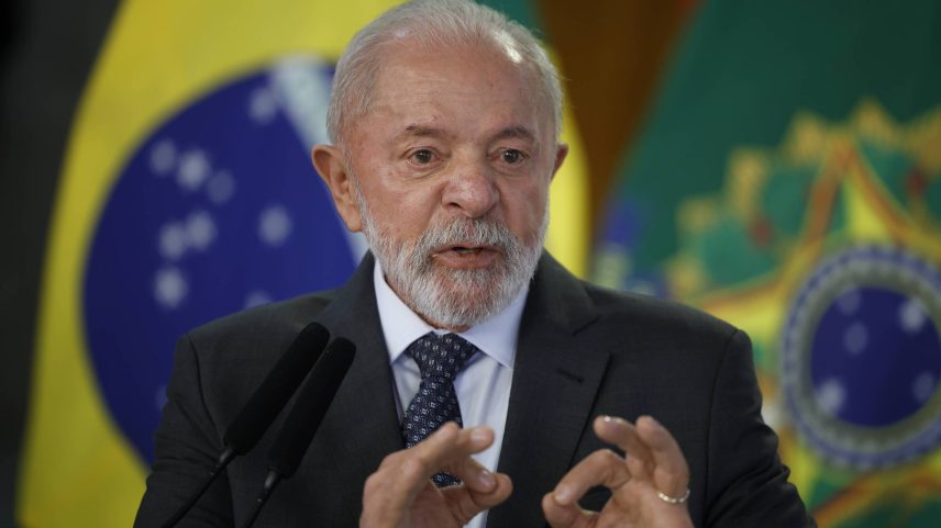 O presidente Lula durante coletiva de imprensa no Palácio do Planalto (Foto: Pedro Ladeira - 3.jun.2025/Folhapress)