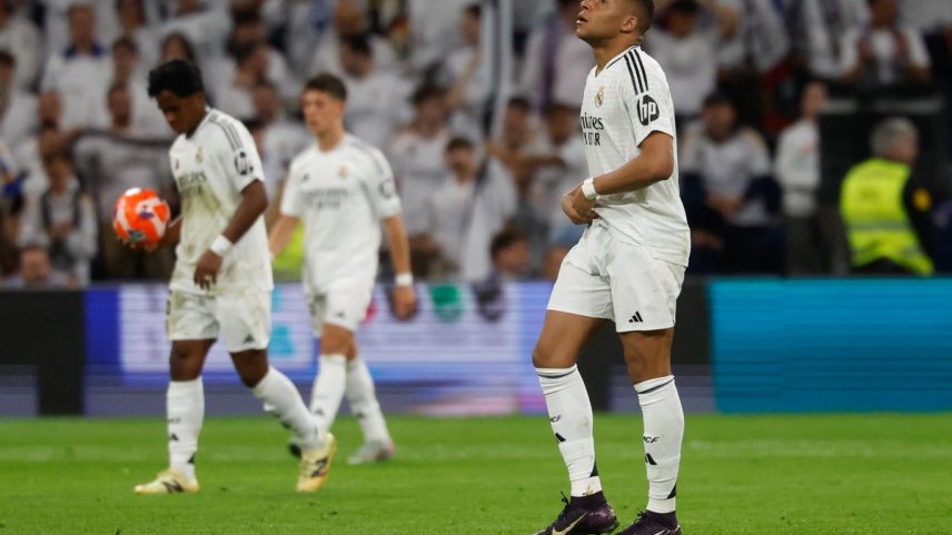 Mbappé desfalca o Real Madrid contra o Pachuca (Foto: Pierre-Philippe Marcou/AFP)