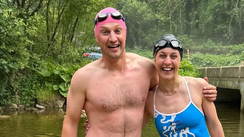 Alex Addison estava inicialmente cética em relação ao plano de seu irmão Hugh (Foto: BBC)
