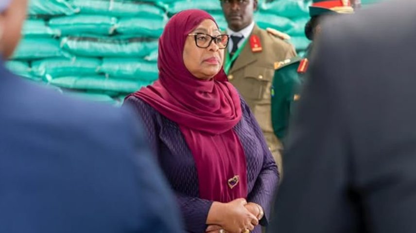 Presidente do país, Samia Suluhu Hassan, comunicou e lamentou a tragédia neste domingo (Foto: Reprodução/redes sociais)