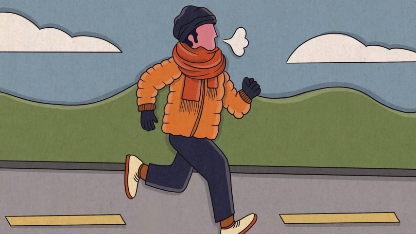Falta de motivação para se exercitar no inverno é comum, mas adotar estratégias para vencer a preguiça é essencial para a saúde (Foto: Catarina Pignato)