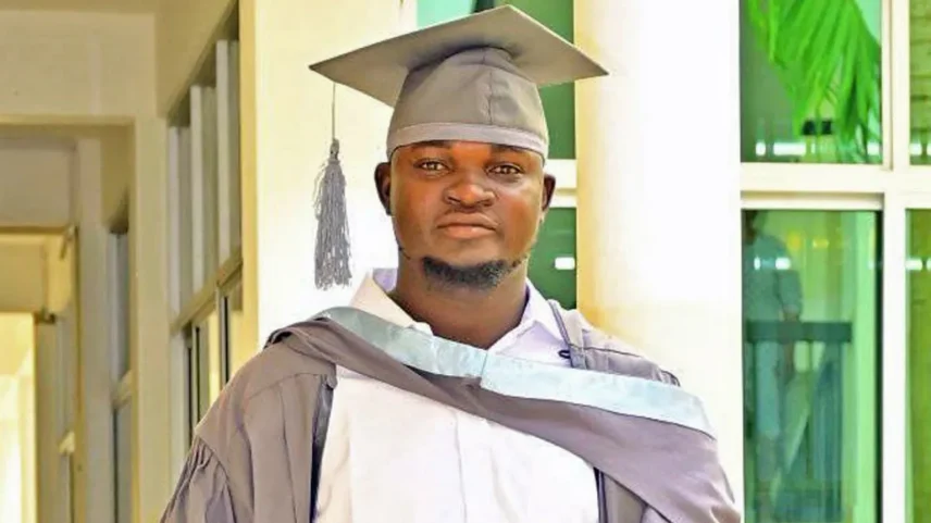 Albert Ojwang, que era casado e tinha um filho pequeno, se formou em Educação há alguns anos. (Foto: Albert Ojwang / Facebook)