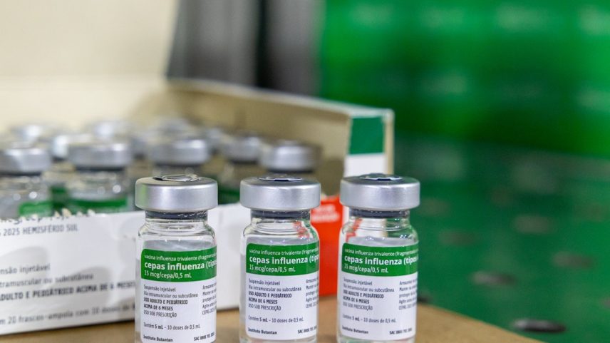 Timerosal: OMS nega que ingrediente usado há quase um século em vacina contra a gripe seja perigoso (Foto: Ministério da Saúde)