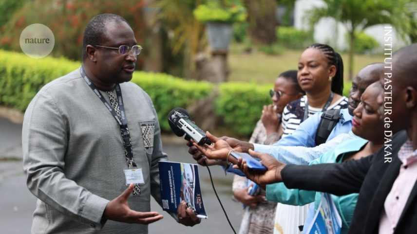 Amadou Sall visa, por meio de seu projeto MADIBA, garantir a soberania vacinal para toda a África. (Foto: INSTITUT PASTEUR de DAKAR)