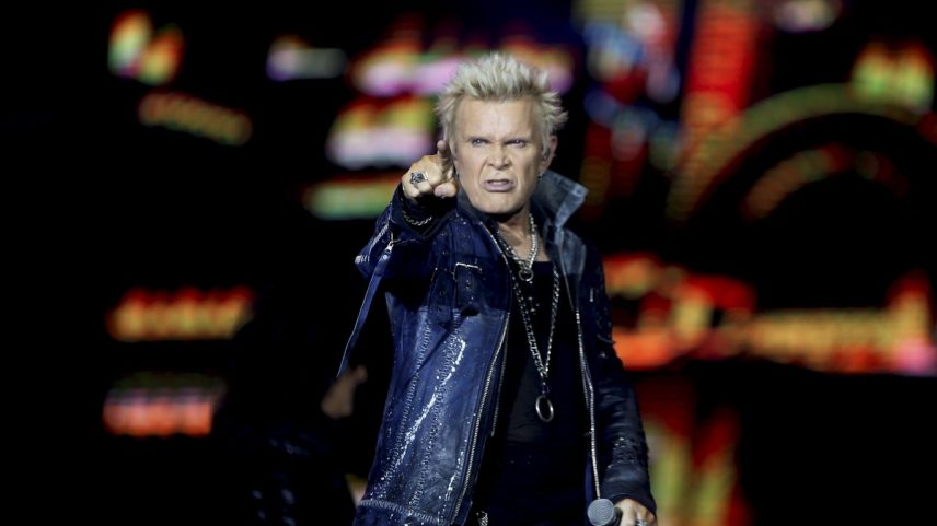 Billy Idol no Palco Mundo (Foto: MARCELO THEOBALD)