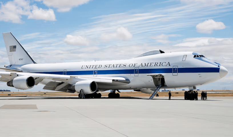 Boeing E-4B "Nightwatch", do governo dos EUA (Foto: Divulgação/Força Aérea dos EUA)