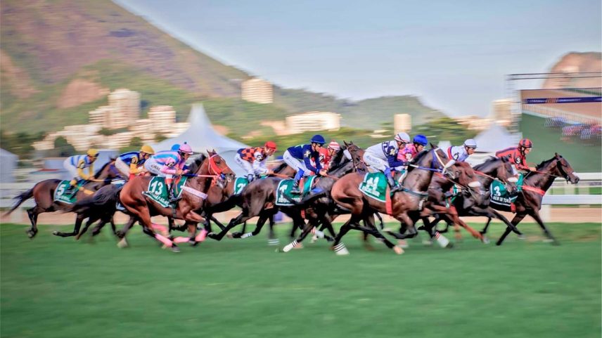 Turfe no Jockey Club do Rio: Grande Prêmio Brasil é tradição desde 1933 (Foto: Divulgação / Jockey Club)