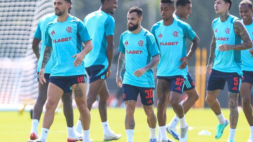 Flamengo vai poupar alguns titulares (Foto: Gilvan de Souza/Flamengo)