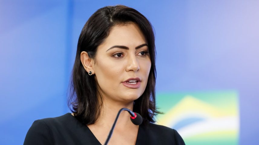 A ex-primeira-dama Michelle Bolsonaro. (Foto: PR)
