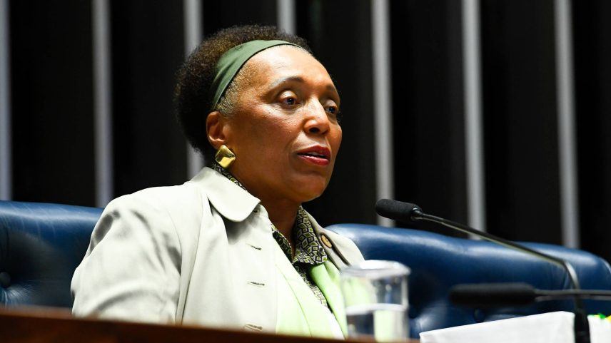 Ministra-substituta Vera Lúcia Santana Araújo, que concorre a vaga de titular no TSE (Foto: Marcos Oliveira/Agência Senado)