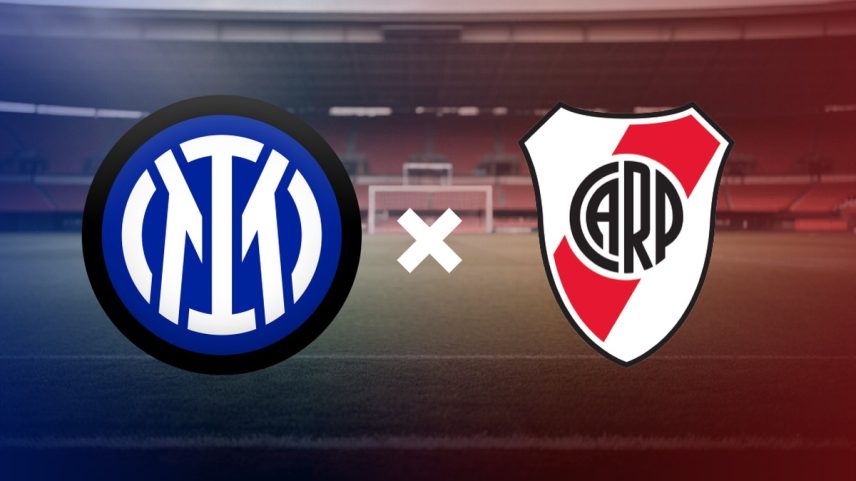 Inter de Milão e River Plate (Foto: Editoria de Arte)