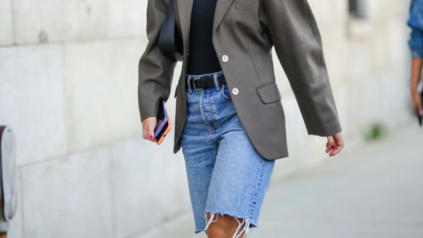 Como usar shorts no escritório, segundo o street style (Foto: Getty Images)