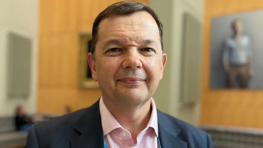 Prof. Andrew McIntosh espera estabelecer uma clínica de cetamina no Royal Edinburgh Hospital (Foto: BBC)
