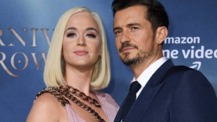 Katy Perry e Orlando Bloom (Foto: Reprodução)