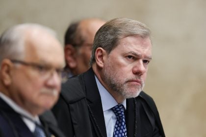 O ministro Dias Toffoli comandará, no STF, uma audiência sobre a fraude do INSS. (Foto: Ton Molina/STF)