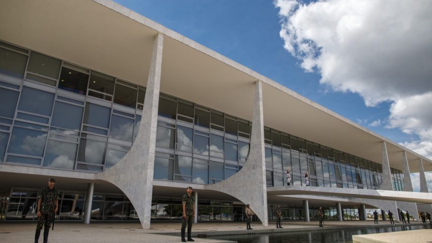 O Palácio do Planalto (Foto: Daniel Marenco/Agência O Globo)