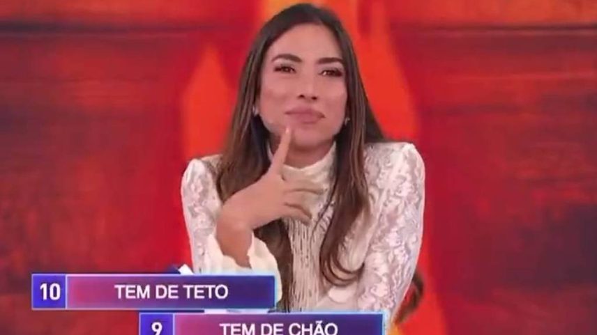 Patrícia Abravanel diz que, quando criança, não entendia o motivo do espelho no teto (Foto: Reprodução/SBT)