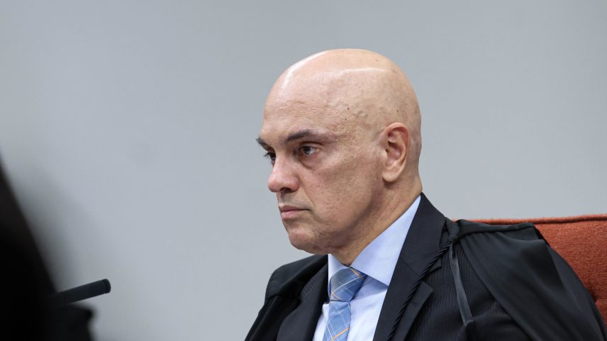 Alexandre de Moraes interrogou o delator Mauro Cid (Foto: Gustavo Moreno/STF)