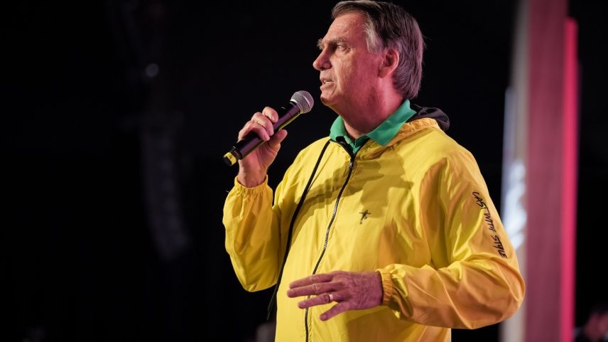 Ex-presidente Jair Bolsonaro discursa em evento do PL Mulher (Foto: Divulgação/PL)