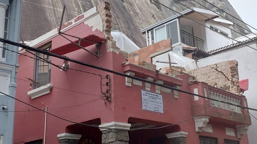 Imóvel na Urca seria transformado em restaurante (Foto: Domingos Peixoto / Agência O Globo)