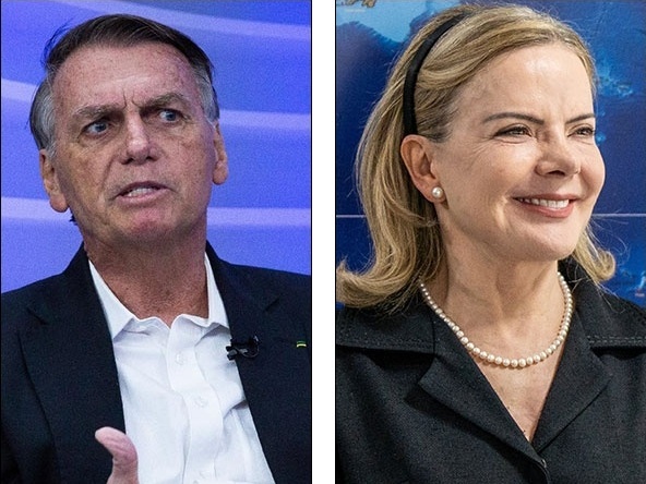 Jair Bolsonaro, Gleisi Hoffmann e Wolney Queiroz (Foto: Arte/UOL)