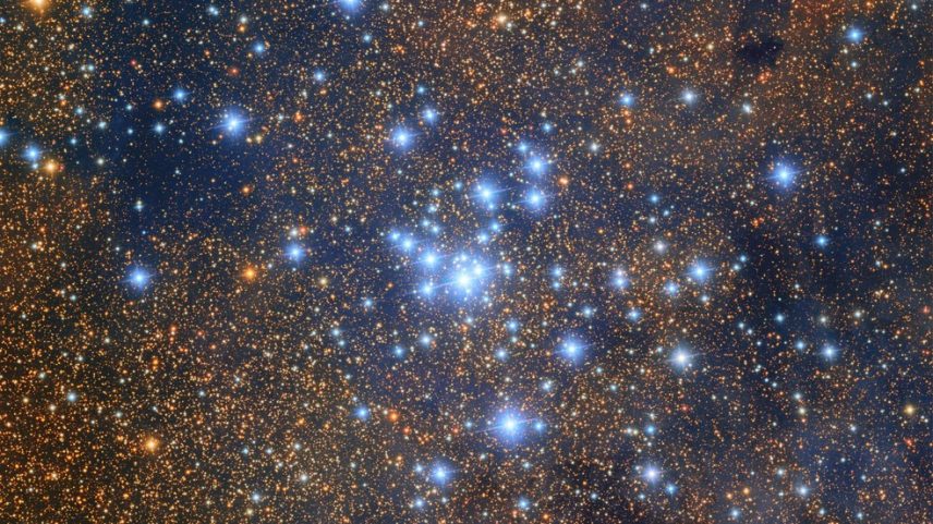 O aglomerado estelar aberto Messier 21 é visto em uma imagem produzida pelo Observatório Vera C. Rubin, em Pachón, Região de Coquimbo, Chile, em 12 de junho de 2025. (Foto: RubinObs/NOIRLab/SLAC/NSF/DOE/AURA/Handout via REUTERS)