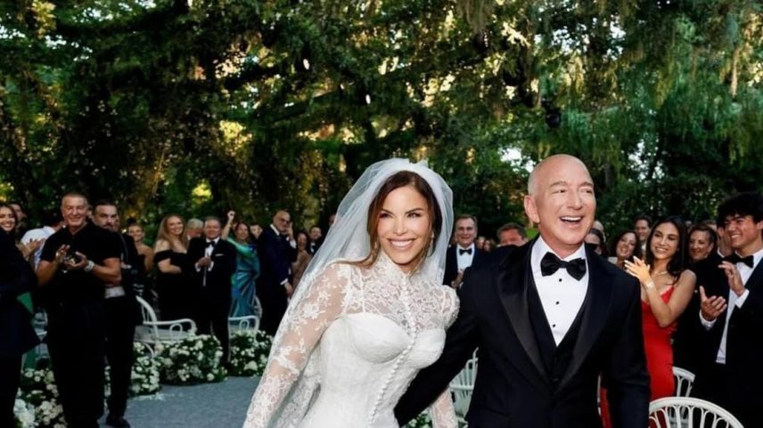 Jeff Bezos e Lauren Sánchez pararam a cidade de Veneza com casamento cheio de celebridades (Foto: Reprodução/@laurensanchezbezos)