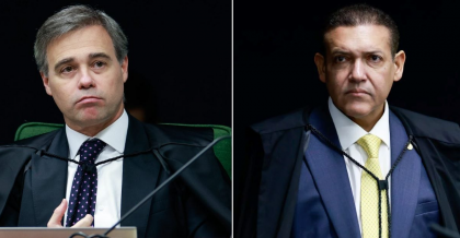 Ministros André Mendonça e Kássio Nunes Marques, do STF. (Foto: Andressa Anholete/SCO/STF)