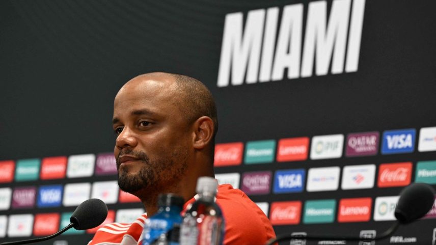 Vincent Kompany, técnico do Bayern de Munique (Foto: PATRICIA DE MELO MOREIRA / AFP)