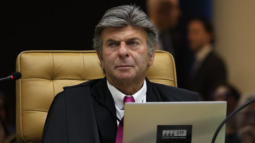 Ministro Luiz Fux, durante sessão do STF (Foto: Rosinei Coutinho/STF/21-03-2024)