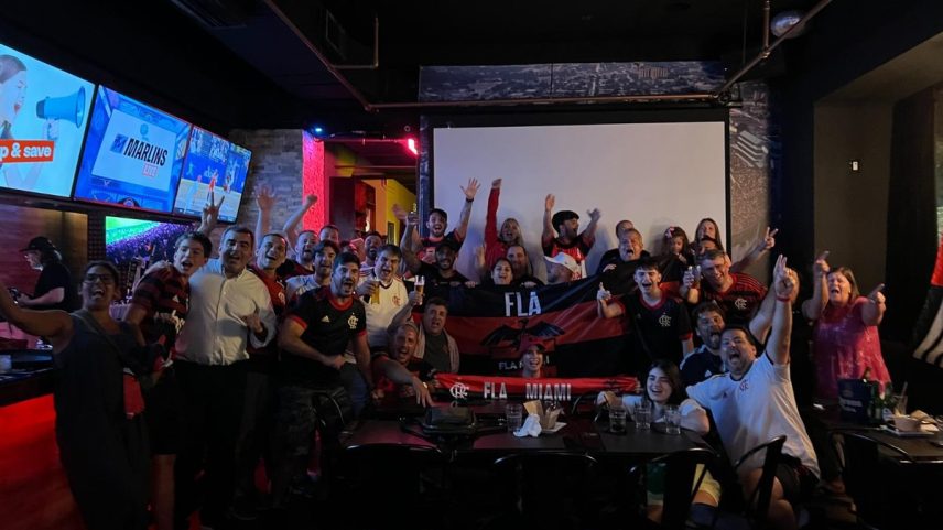 Bar onde nasceu a Fla-Miami (Foto: Arquivo Pessoal)