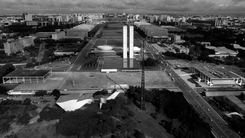 Imagem aérea da Praça dos Três Poderes, em Brasília (DF) (Foto: Pedro Ladeira/Folhapress)